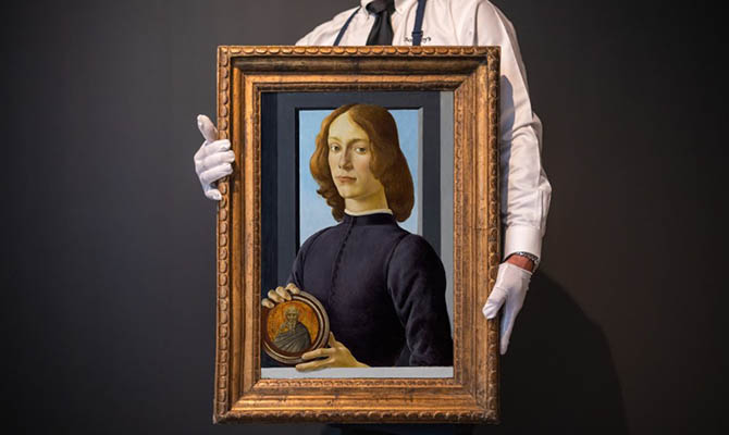 Картину Боттичелли продали на аукционе за $92 млн