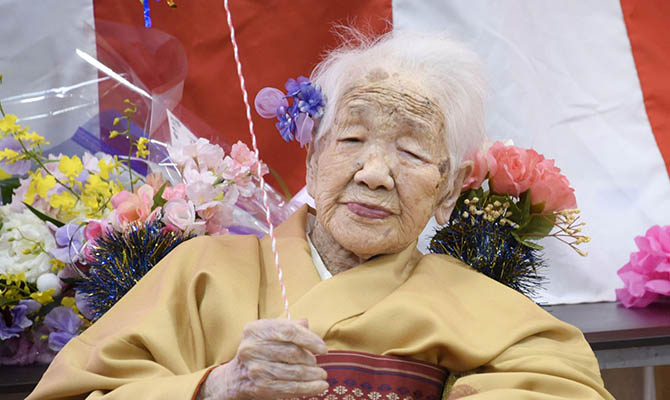 В эстафете олимпийского огня примет участие 118-летняя старейшая жительница планеты